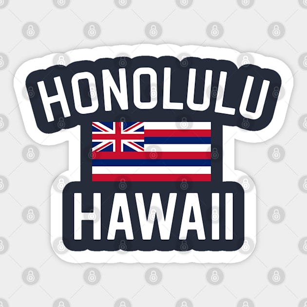 Honolulu Hawaii Gift Honolulu Hawaii Sticker by kmcollectible